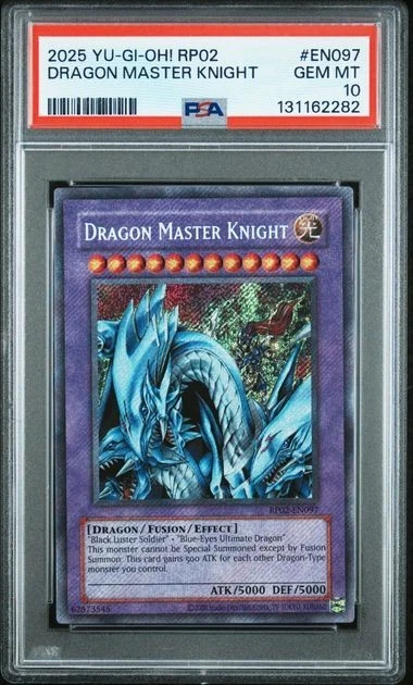 邪新年-ENTER THE DRAGON-　PSA10 1st PSA 10 Yu-Gi-Oh! 2025 Blue-Eyes Shining Dragon RP02-EN096