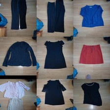 Bundle JoblotWomen's UK16 Clothes, Trousers,Tops,Dresses,Jumpers,Skirts 13 ITEMS