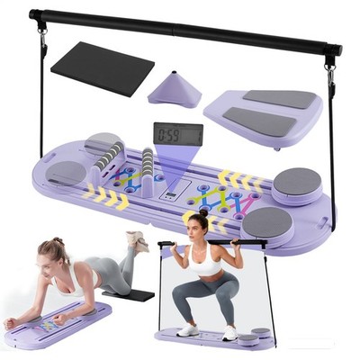Reformer Pilates Maschine - Pilates Board für zuhause, Mini Pilates Reformer