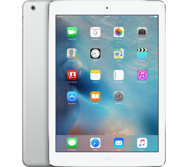Apple iPad Air 16GB Silver Wi-Fi A1474 | eBay