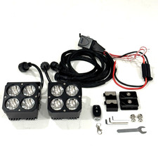 Premium 4 Led Pod Cube Lights Off-road Spot Light Lux Tir Remote Truck Atv Utv