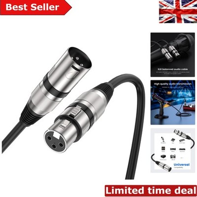 Sauerstofffreies Kupfer XLR-Kabel 3,28 Fuß - perfekt für Audioaufnahmen und DJ-Ausrüstung