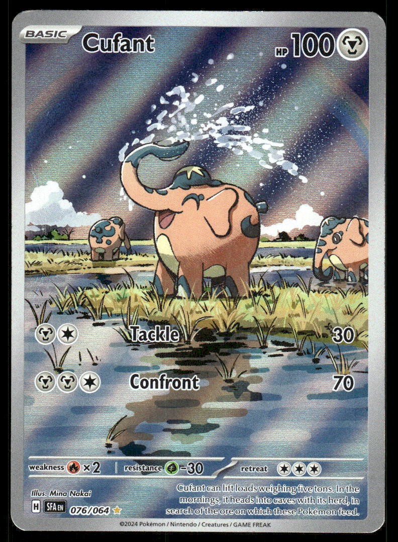 Pokemon TCG Shrouded Fable #076/064 Cufant LP