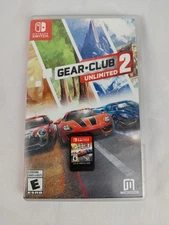 Gear Club Unlimited 2 (Nintendo Switch, 2018) Tested/Works Fast Shipping