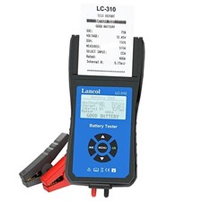 Car Battery Tester with Printer 12V Automotive Load Tester Alternator Tester