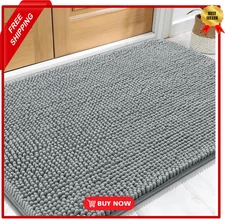 Dog Door Mat for Muddy Paws 30x20, Absorbs Moisture and Dirt, Absorbent Non-Slip