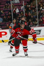 Left wing Jay Pandolfo New Jersey Devils is on the ice at th- Ice Hockey Photo