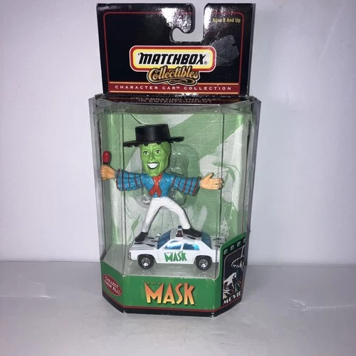 VINTAGE 1999 The Mask Matchbox Car Character Car Collection  Jim Carrey NEW