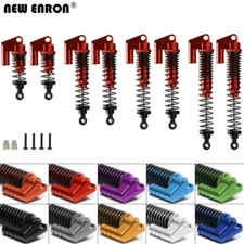 Dual Springs Shock Absorber Damper For RC 1/10 HSP AXIAL SCX10 90046 CC01 TRX4