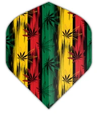 PENTATHLON Marijuana Standard Dart Flights  100 Micron - 5 sets (15 flights)