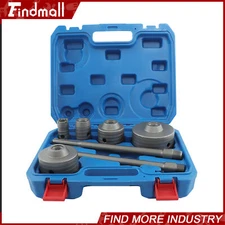 Findmall 9PCS Concrete Hole Saw Kit Masonry Hole Saw 30 40 65 80 100 MM