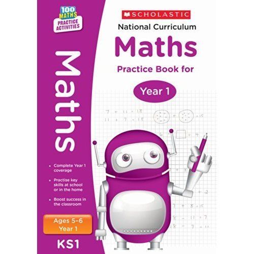 National Curriculum Maths Practice Book for Year 1 by Scholastic (Paperback,...