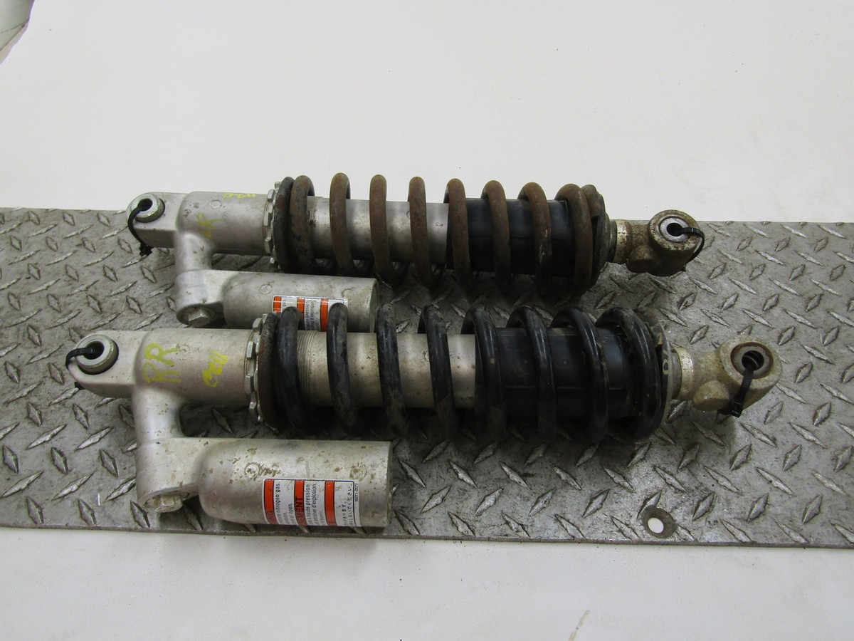 09-13 KAWASAKI TERYX 750 REAR BACK LEFT RIGHT SHOCKS STRUTS