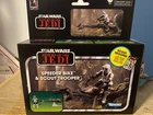 Star Wars Vintage Collection ROTJ SPEEDER BIKE w/ SCOUT TROOPER MIB