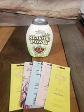 Tanning Lotion Bundle Staying Power After Tan Moisturizer plus 5 Packets