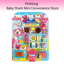 Pinkfong Baby Shark Mini Convenience Store Miniature Pretend Role Play Baby Kids