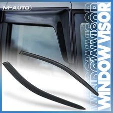 Smoke Window Visor Shade Vent Rain Deflector Guard for 01-05 Honda Civic 2 PCS