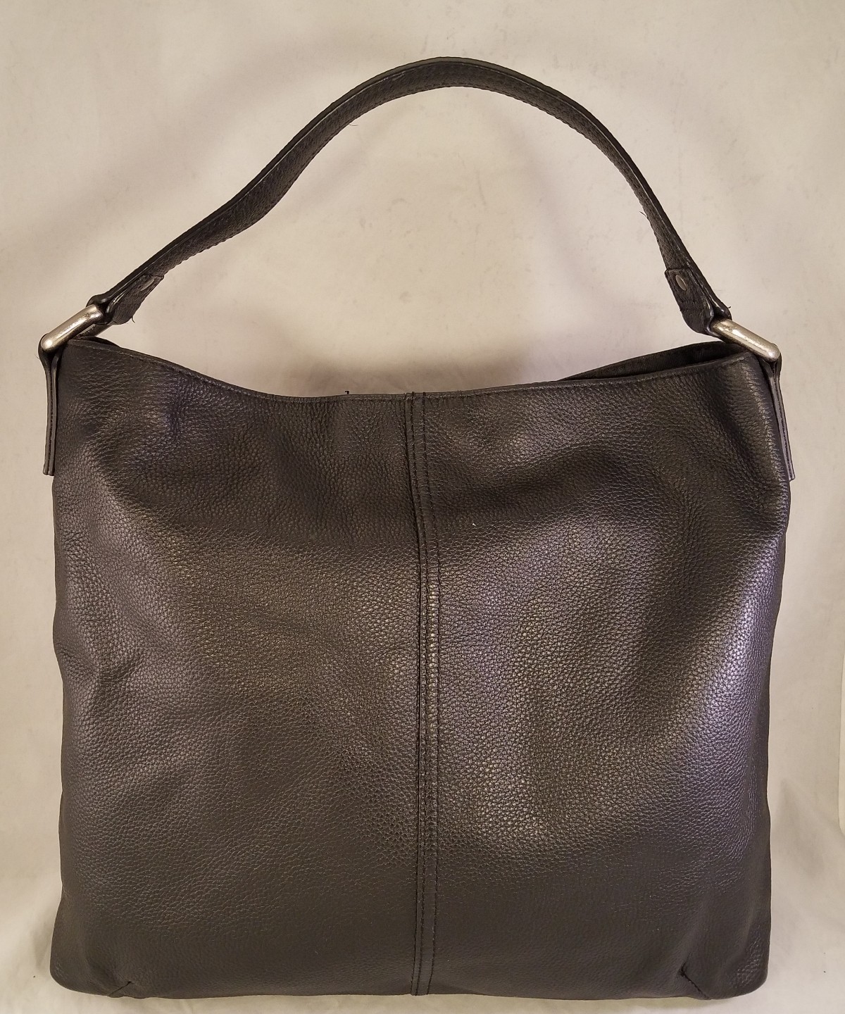 LARGE KOOBA PURSE TOTE SHOPPER BLACK PEBBLED LEATHER … Gem