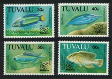 Tuvalu 1992 - Tropical Fish overprinted Kuala Lumpur - Set of 4 - MNH
