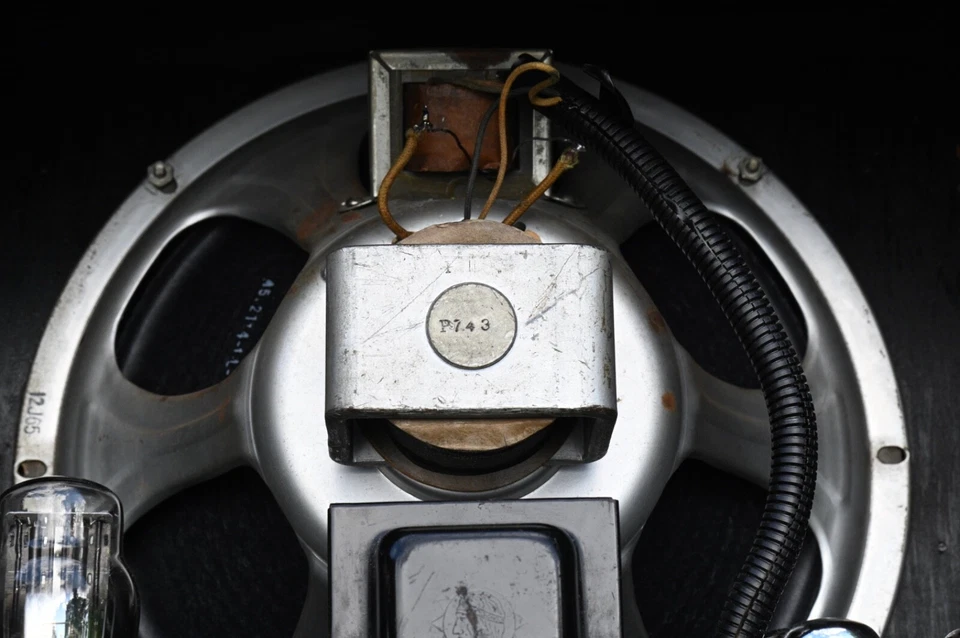 Amplificador de tubo de guitarra eléctrica de 12" con altavoz Rickenbacker 1938 de colección Foto 4 de 4