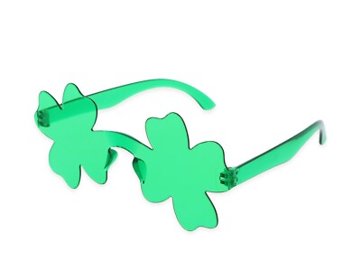 Kleeblatt Rahmenlose Brille Vierblättriges Kleeblatt Irish St Patrick's Day Kobold
