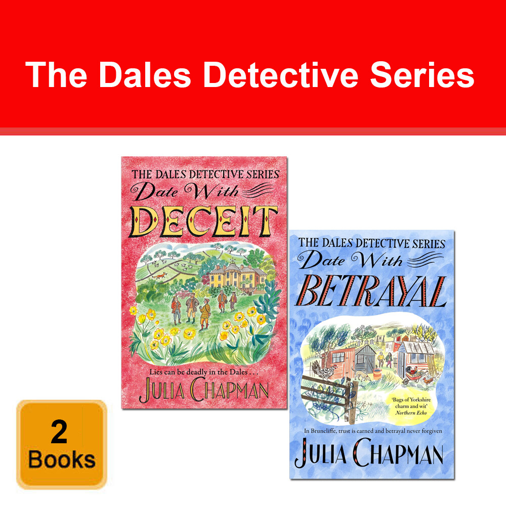 The Dales Detective Series 2 Books Collection Set by Julia Chapman (book 6 - 7)