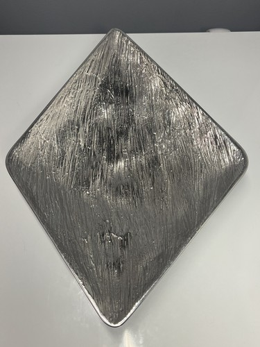 Mariposa "Grillante" Aluminum Serving Platter-Center Piece Rough Surface - Picture 2 of 16