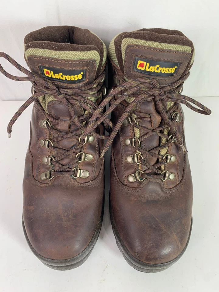 Lacrosse 7602M Brown Leather Soft Toe Work Boot Mens Sz 11 M - Image 2 of 4