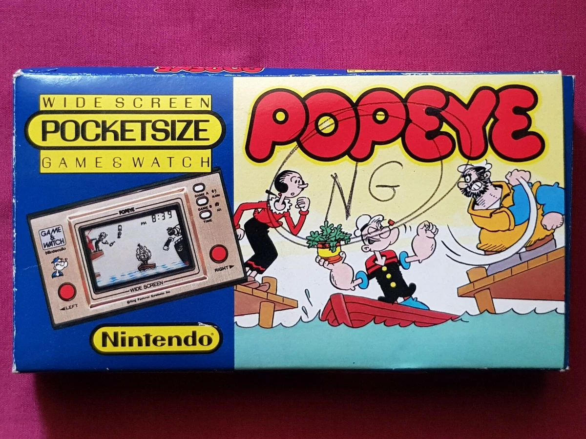 GAME & WATCH WIDE SCREEN POPEYE PP-23