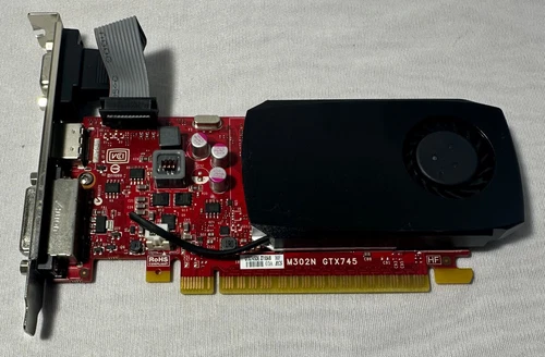 NVIDIA GeForce GTX 745 4GB GDDR3 PCI-E Graphics Card DVI VGA HDMI Dell TC2P0 - 第 2 张/共 3 张