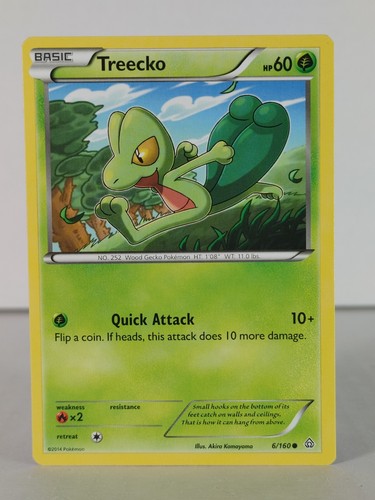 Treecko - XY Primal Clash - 6/160 - Pokemon TCG - Common - Picture 3 of 36