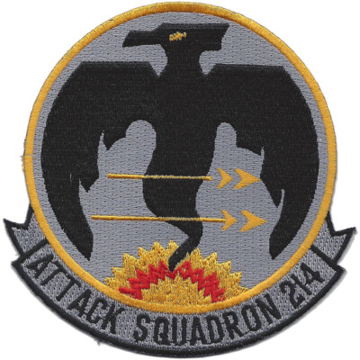 VA-214 Attack Squadron Patch