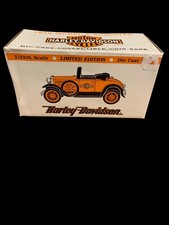 HARLEY DAVIDSON 1929 MODEL A ROADSTER LIBERTY CLASSICS COLLECTIBLE COIN BANK NIB