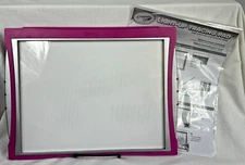 CRAYOLA Light-Up Tracing Pad - LED Drawing Tablet+8 design sheets- 8.5x11"- Pink