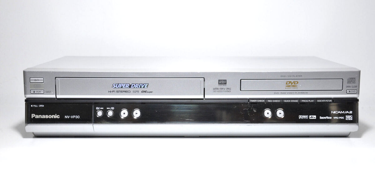 VHS-Recorder + DVD-Player Panasonic NV-VP30 6 head HiFi SQPB
