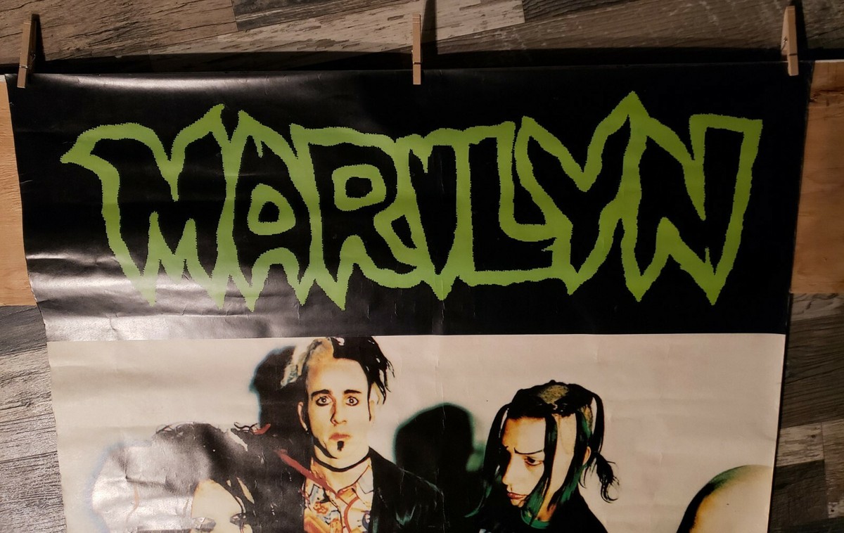 Vintage Marilyn Manson subway poster 39 x 60 | eBay