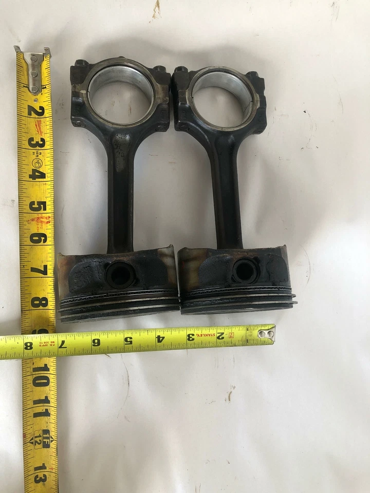 2002 - 2007 SATURN VUE Engine Piston Ring & Connecting Rod Assembly 2pcs OEM - Image 4 of 4