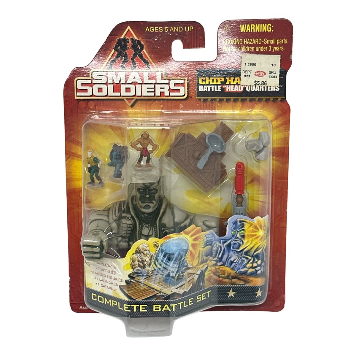 Small Soldiers Chip Hazard's Battle Head Quarters Complete