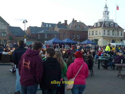 Foto 12x8 Menschenmenge beim Hansefest King's Lynn A celebrations of the to c2015