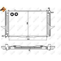 NRF 58342 KüHler MotorküHler WasserküHler MotorküHlung