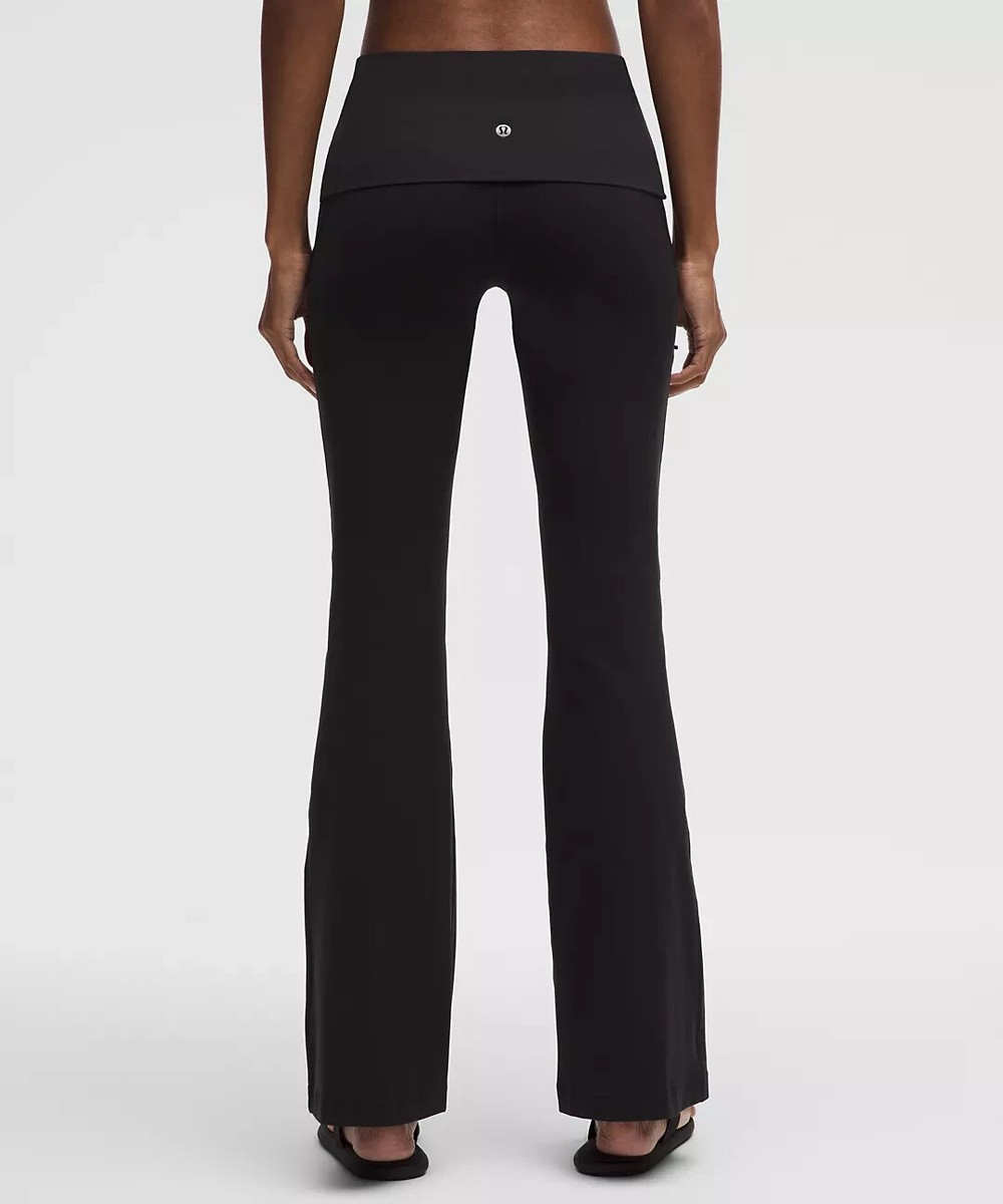 lululemon Grooveパンツ　黒160/66A lululemon Grooveパンツ 黒160/66A Groove Pant Flare *Nulu