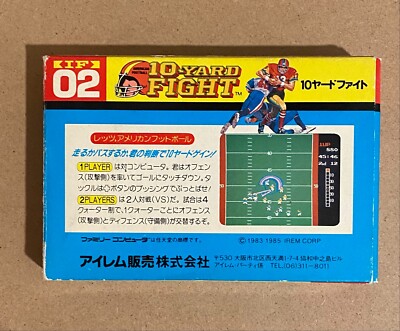 10-YARD FIGHT IREM アーケードゲーム パンフレット チラシ 10 Yard