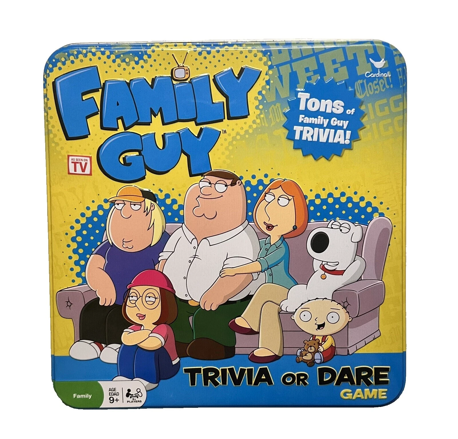 Cardinal Family Guy Juegos de mesa y tradicionales