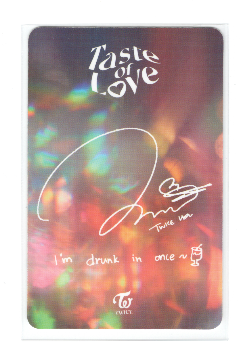Twice Nayeon Photocard | Taste of Love | eBay