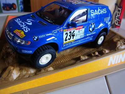 BMW X5 Dakar unbespielt Ninco slotcar 132 Carrera 124 2002 Vila Altimir/Palacios
