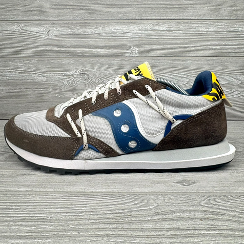Saucony Jazz DST Abstract Collection Sneakers Shoes Men’s Size 12 - Brown White