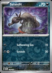 Salandit 139/197 Obsidian Flames Reverse Holo