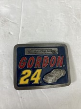 NASCAR Winston Cup Series Jeff Gordon 24 American Legends Foundry belt buckle