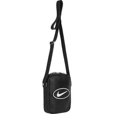Supreme x Nike Leather Shoulder Bag Black White 2colors SS25