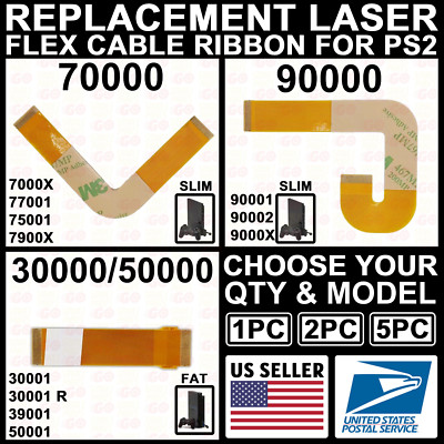 Laser Lens Drive Flex Cable For PlayStation 2 PS2 Slim Ribbon 30k